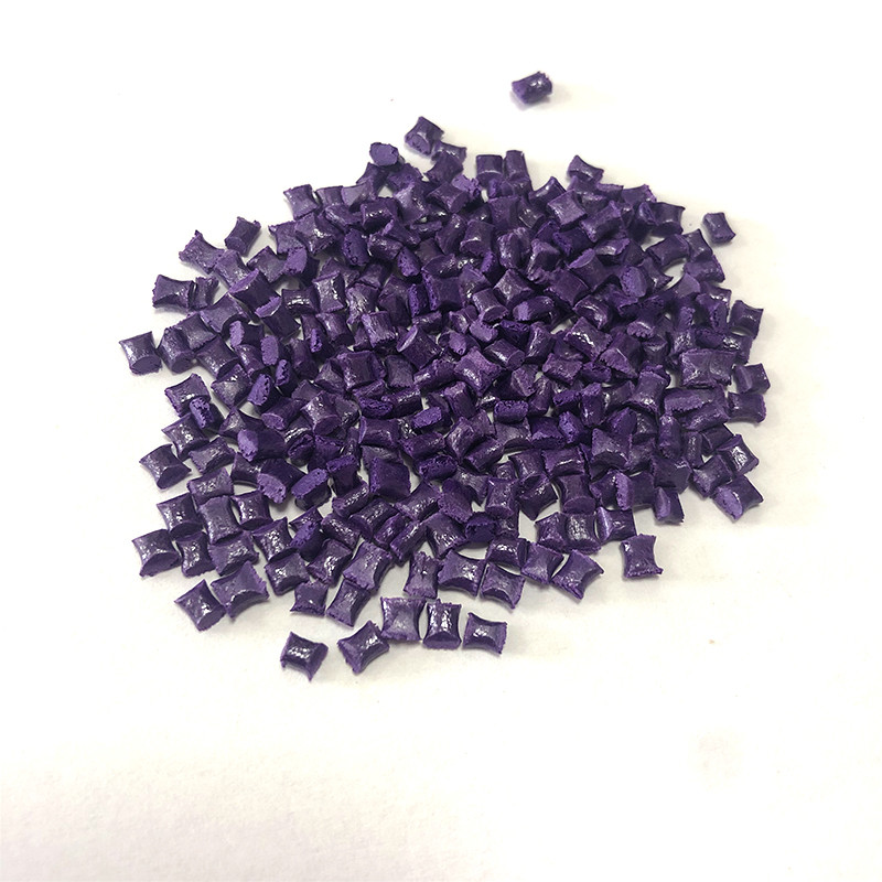 改性LCP紫色耐高温275度不变色不变形连接器专用料可定做各种颜色