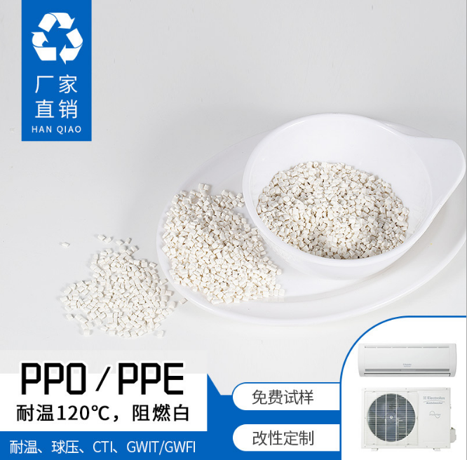 原厂直销PPO原料充电器代替PC防火白色 不含双酚A可出口耐温120℃